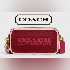 Coach Red Leatherware Women's Clutch